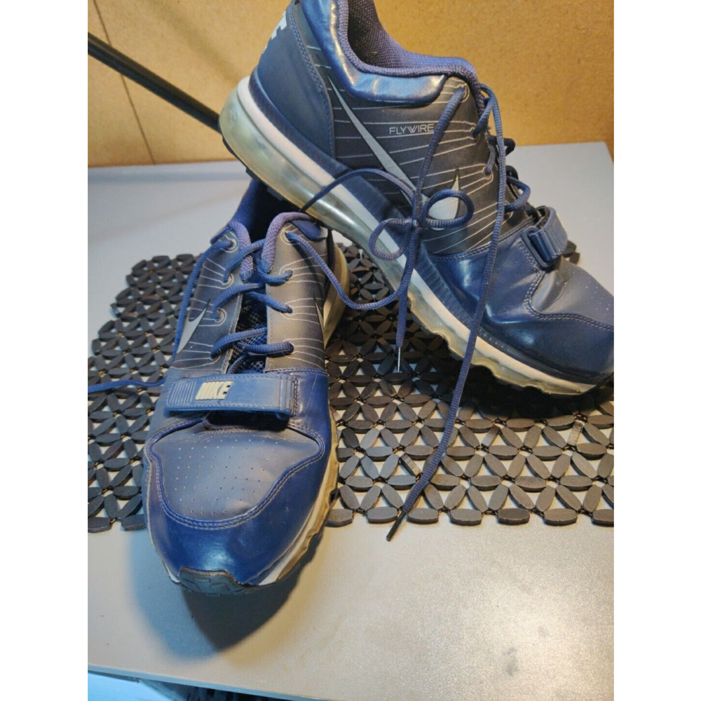 NIKE AIR MAX TR 1+ LOW 409717-401 Flywire MENS blue Sz 14 Mens Shoes Sneakers